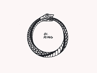 Inktober Day 1 - Ring illustration inktober inktober2019 procreate ring