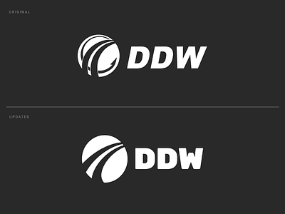 DDW Logotype Refresh branding design designisjustform logo sign type typography vector