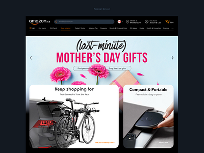 Amazon Redesign Concept