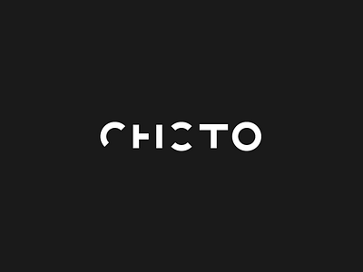 Chisto clean designisjustform logo sign type