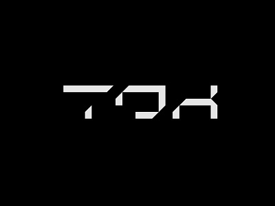 TOX designisjustform logo sign tox type