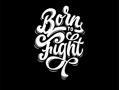 Born To Fight branding design graphic design illustration logo typography ui ux