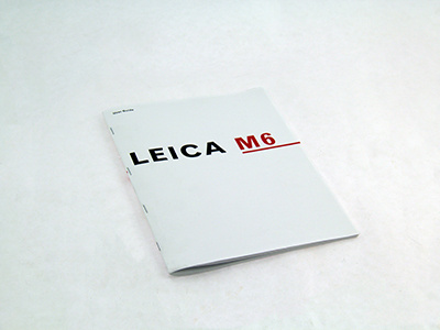 Leica Manual manual print publication
