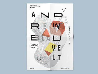 Andrew Blauvelt design graphic poster print