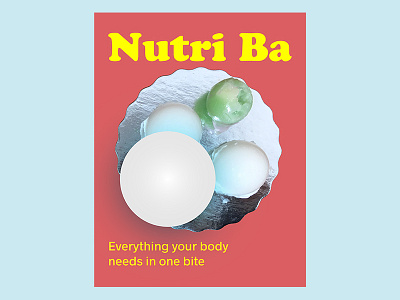 Nutri Ba branding food futures graphic design interaction design research speculative futures
