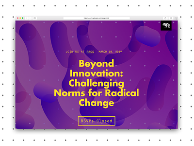 Radical Innovation, campaign identity