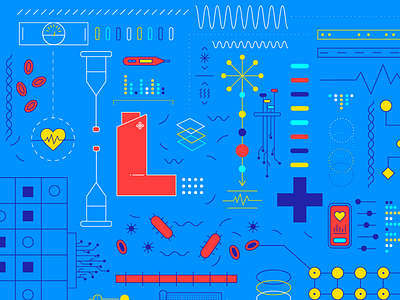 Pharmacies Of The Future data viz graphic design illustration vector