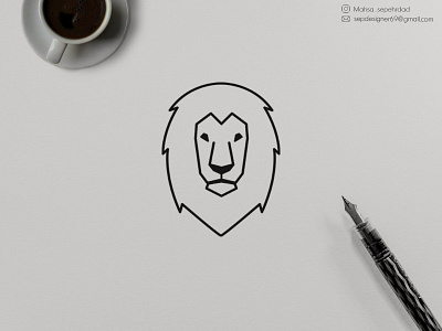 lion logo app branding design graphic design illustration logo typography ui ux vector