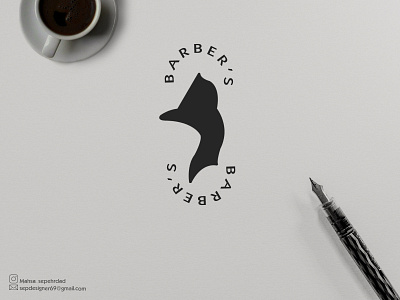 Barber's logo app branding design graphic design illustration logo typography ui ux vector