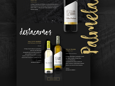 Winery Page Concept