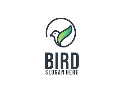 BIRD LOGO animal animation brand branding company design elegant illustration logo ui