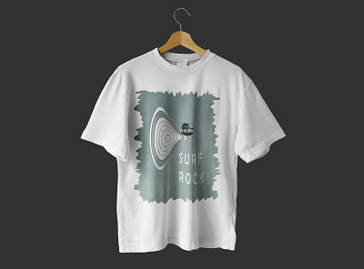 T-Shirt Surf rock beach clothes design graphic design skateboarding surf rock t shirt
