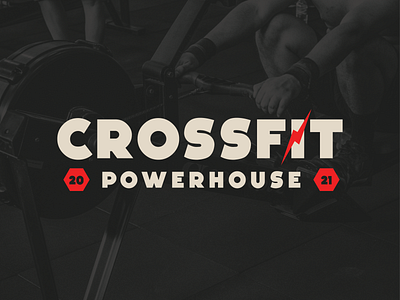 CrossFit Powerhouse brand identity branding crossfit logo design illustration lightning bolt logo nobull powerhouse rogue weightlifting
