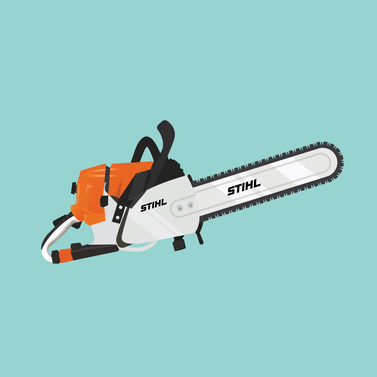Stihl Chainsaw Clip Art