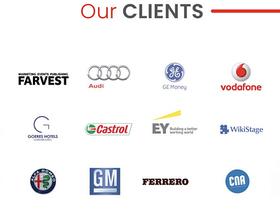 Some of our clients in Luxembourg & UK