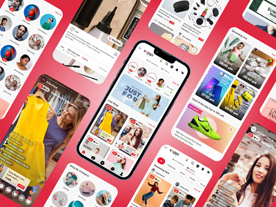 Xuppi - Social Commerce App design product product design razrcorp ui xuppi
