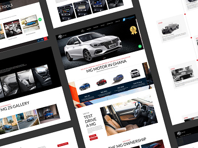 MG Motor Ghana Informative Website