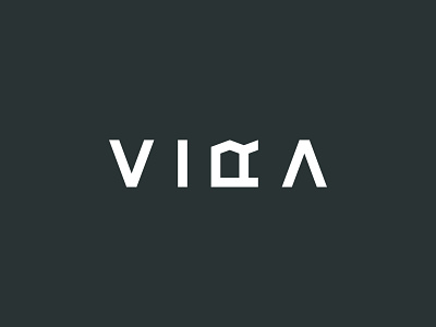 VIRA branding building construction design flat graphicdesign logo logodesign logotype minimal minimalism vector vira visual identity