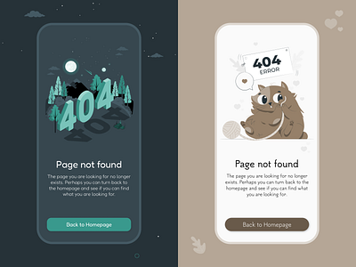 404 Page - Daily UI 008