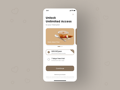 Daily UI 030 - Pricing app daily ui 030 dailyui dailyuichallenge design figma get premium ios mobile mobile app mobile app premium mobile design mockup price pricing ui uidesign userinterface ux