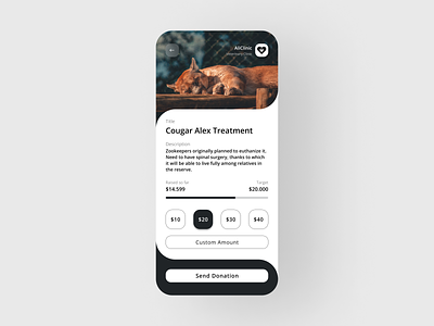 Daily UI 032 - Crowdfunding Campaign android app crowdfunding crowdfunding campaign daily ui 032 dailyui dailyuichallenge design figma ios mobile mobile design ui uidesign userinterface ux