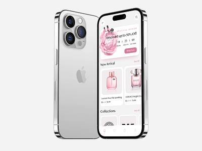 Daily UI 036 - Special Offer app daily ui 036 dailyui dailyuichallenge design figma ios iphone 14 mobile design mockup iphone 14 perfume perfume app shopping special offer ui uidesign userinterface ux