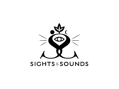 Sights & Sounds Band logo band canada eye identity logo moon music rock sound sun symbol toronto