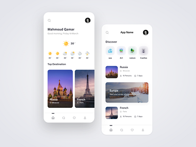 Weather & Trips App