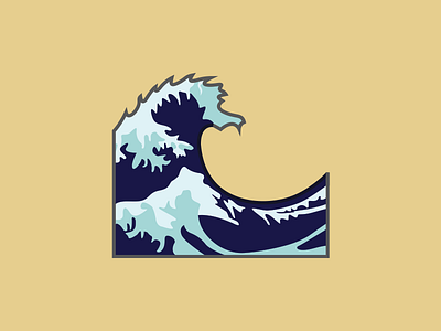 053: Waves beach day emoji icon water wave