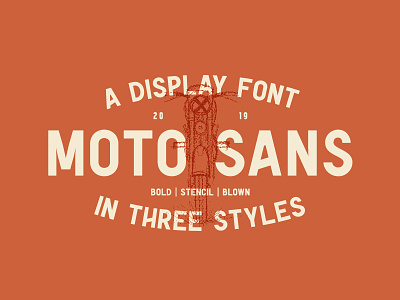 Moto Sans - Display Font font moto moto sans motorcycle sans serif type