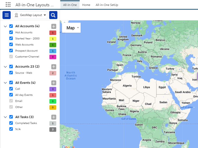 AllIn One GeoMap Layout by Appohm Technologies Pvt. Ltd on Dribbble