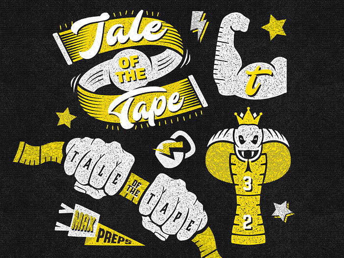 Tale Of The Tape designs, themes, templates and downloadable graphic