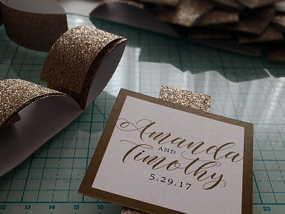 Wedding Invitation Belly Bands