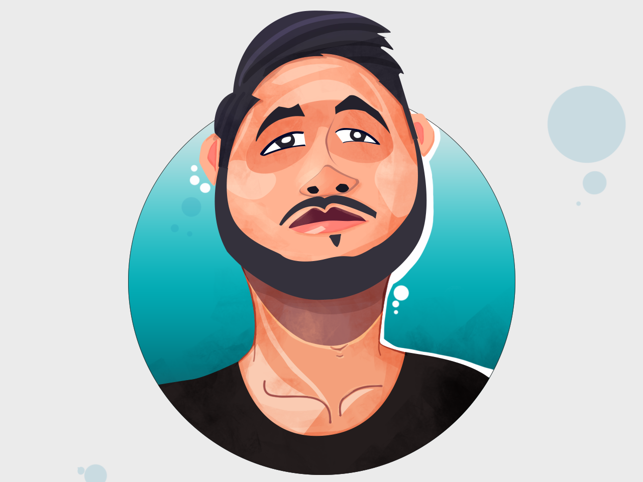 Cartoon Avatar Illustration by Milad Fathi on Dribbble