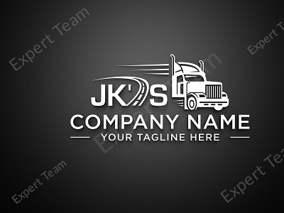 Transport Trucking Transportation Dispatching Logistics Logo