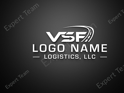 Trucking Transport Transportation Dispatching Logistics Logo flat logo