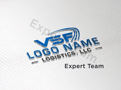 Trucking Transport Transportation Dispatching Logistics Logo flat logo