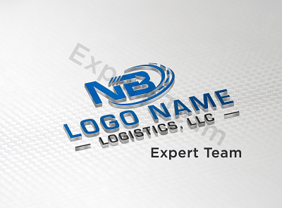 Trucking Transport Transportation Dispatching Logistics Logo flat logo