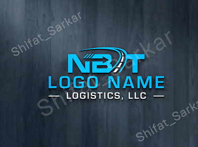 Trucking Logo Transport Logo Transportation Dispatching Logistic flat logo