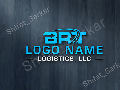 Trucking Transport Transportation Dispatching Logistics Logo