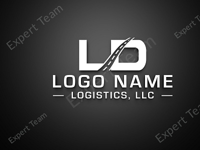 Trucking Transport Transportation Dispatching Logistics Logo