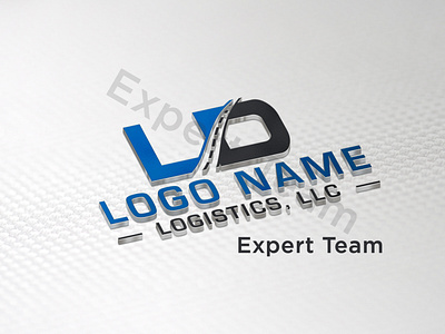 Trucking Transport Transportation Dispatching Logistics Logo