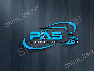 Trucking💬 W Transport Transportation Dispatching Logistics Logo