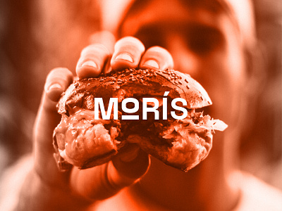 Moris - Branding Design adobe behance brand identity branding burger logo design fast food graphic design identity illustrator logo logo design photoshop typography