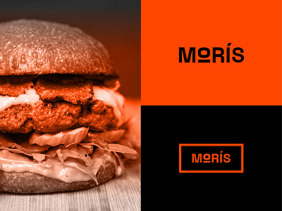 Moris - Brand Identity adobe behance brand identity branding burger cafe burger colors burger logo design graphic design identity logo