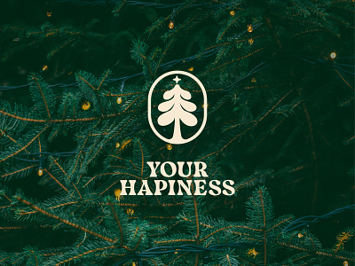 YOUR HAPINESS - Christmas Tree Logo