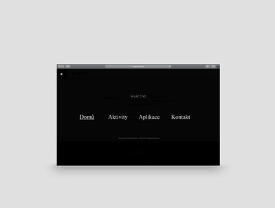 Web menu clean design menu menu design minimalist rakowski rakowski studio web webdesign website