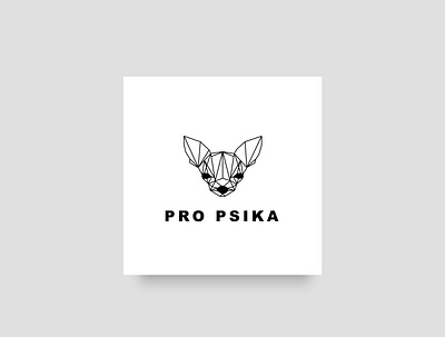 Prototyp logodesign for dog e-shop branding clean logo logo design logodesign minimalist rakowski rakowski studio vector