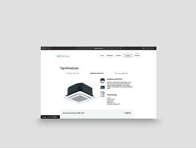 Air conditioning web design minimalist rakowski rakowski studio ux web web design webdesign website