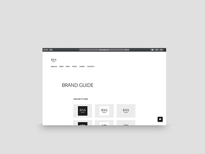 Brand Guide on web